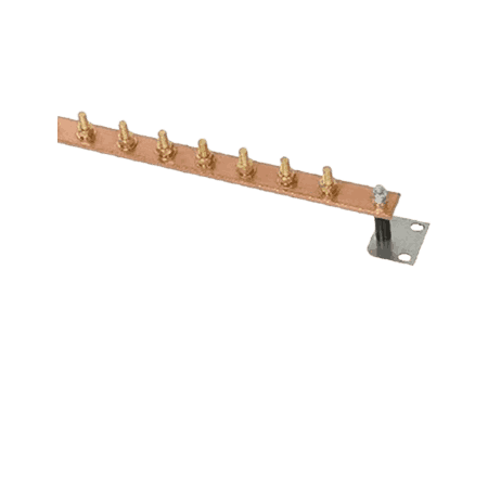 BRASS EARTH BAR HORIZONTAL 19” 133-HN