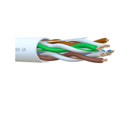 Category 5e U-UTP 24 AWG 4 Pair CMR rated FR PVC Cable 112-14704104X