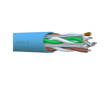 Category 6 UUTP 23 AWG 4 Pair Cable CM PVC-113-46001104X