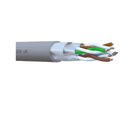 Category 6A F-FTP 4 PAIR 23 AWG EXTERNAL CABLE 114-20003404X
