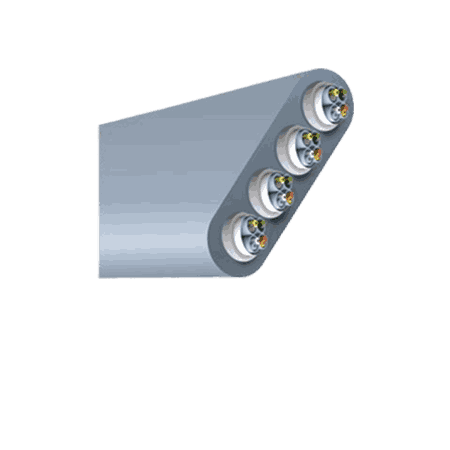 FLAT ELEVATOR CABLE (Category 6 S-FTP 16 Pair 26 AWG Flat Elevator Cable) 110-10011516X