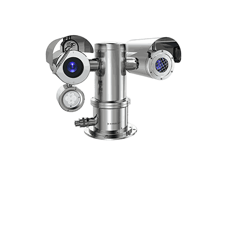 5MP SS316L Corrossion-proof IP Thermal PTZ camera ENC-HPT8Z-150R-38