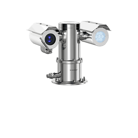 5MP SS316L (optional SS304) Explosion-Proof IR IP PTZ Camera ENC-HPT8Z-200R-44