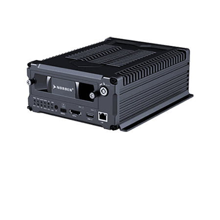 4Ch AHD Mobile DVR with 2 HDD Bay, 1 SD Card Slot ENR-21004-N-TD