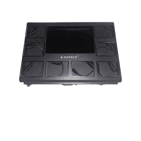 8 Port Docking Station with 10 inch LCD Touch Screen ENA-BDS-08