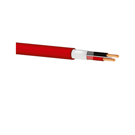 2 CORE 18 AWG Shielded Power Limited Fire Protective Signal Cable 75-1202182