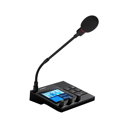 IP Based Paging microphone with Built in Server